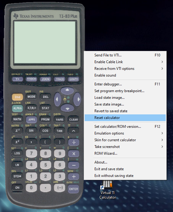 My calculator on sale