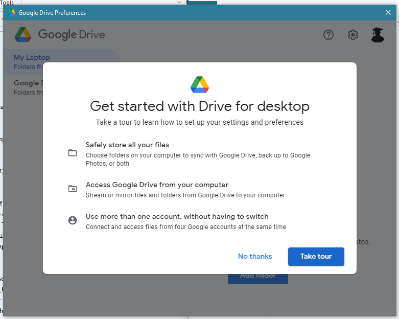 Accessing Google Drive for the First Time - IT Services