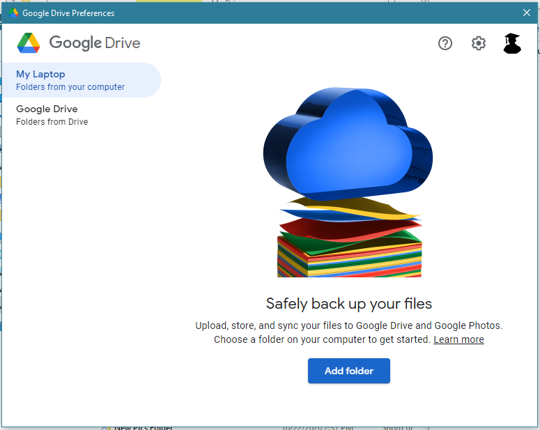 Google Drive for desktop / G-Drive - Install, Accessing files & Backing Up  Files – PALCS HelpDesk