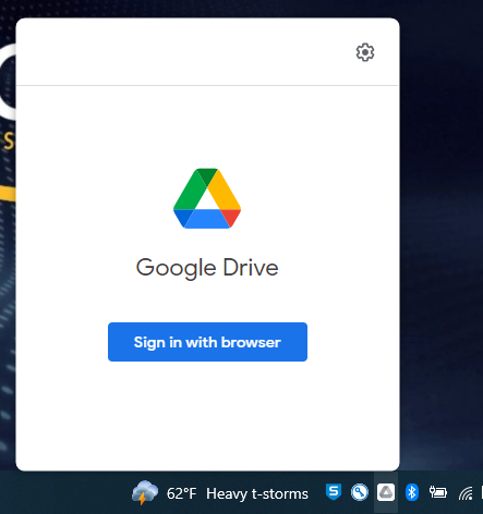 How to Log in to google drive 