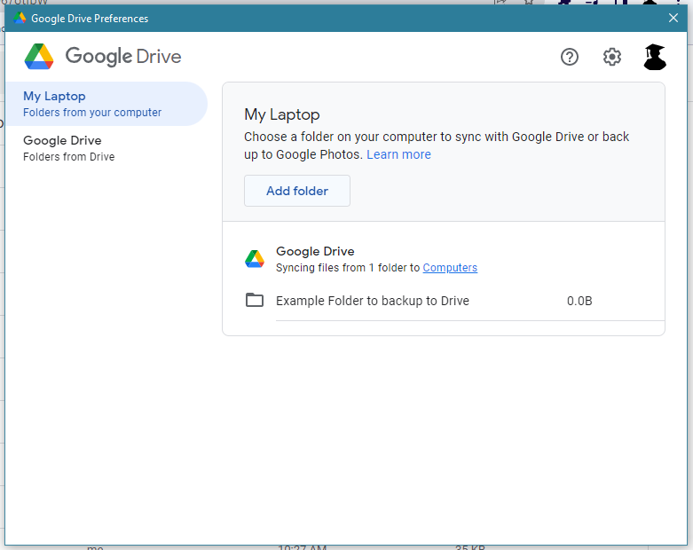 Google Drive for desktop / G-Drive - Install, Accessing files & Backing Up  Files – PALCS HelpDesk