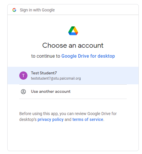 Google Drive for desktop – PALCS HelpDesk