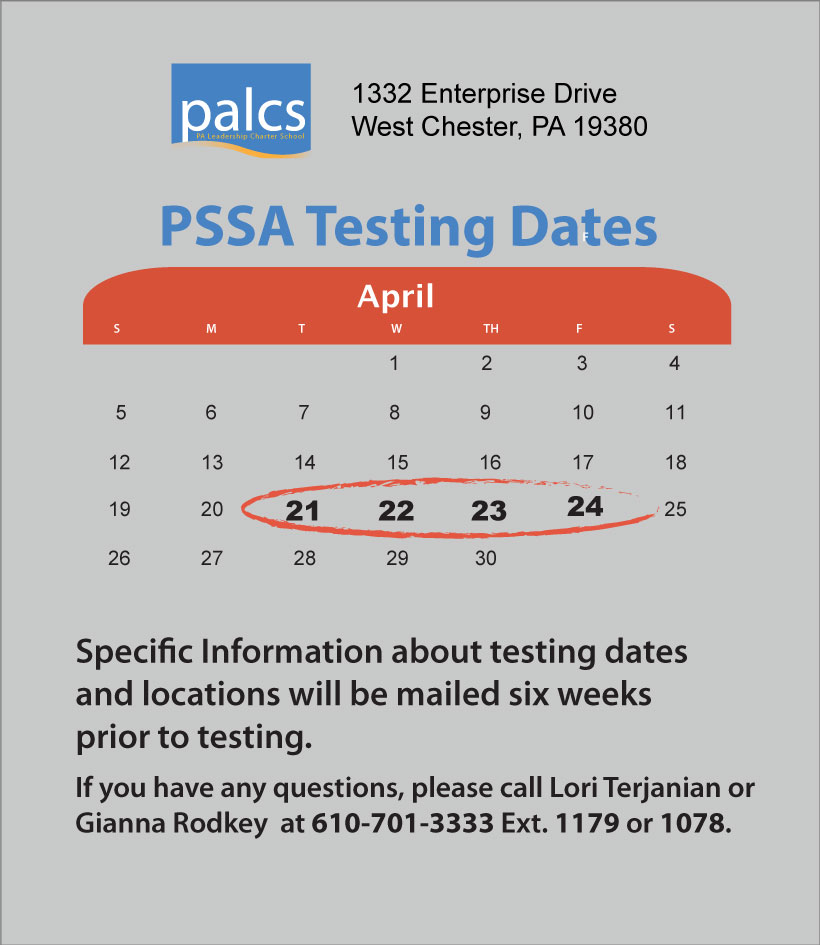 Where do I go with questions regarding PSSA and Keystone testing (dates